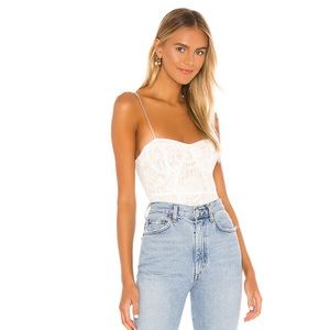 Stasia Lace Bodysuit by superdown size:S NWT bought from revolve